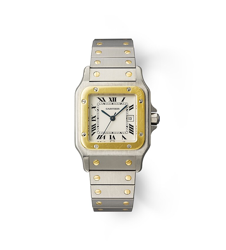 Santos de Cartier wristwatch with automatic movement
